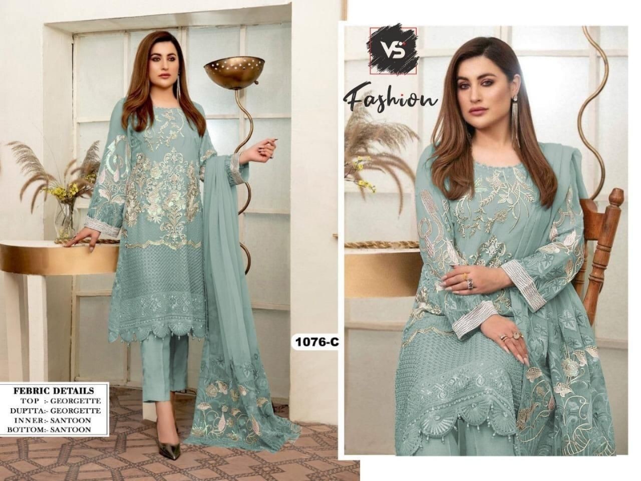 VS FASHION 1076 C SALWAR KAMEEZ MANUFACTURER IN SURAT