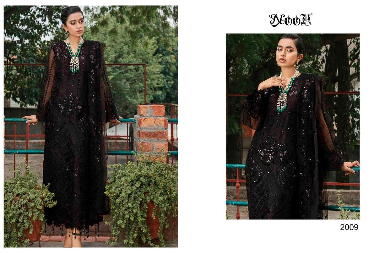 NOOR INLAYS VOL 2 2007 TO 2008 PAKISTANI SUITS WHOLESALER PRICE