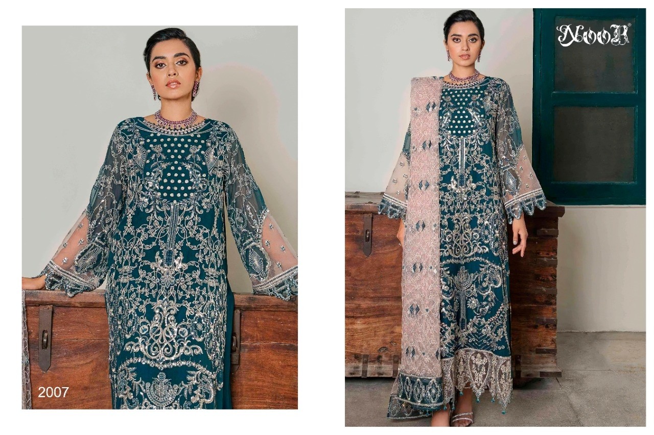 NOOR INLAYS VOL 2 2007 TO 2008 PAKISTANI SUITS WHOLESALER PRICE