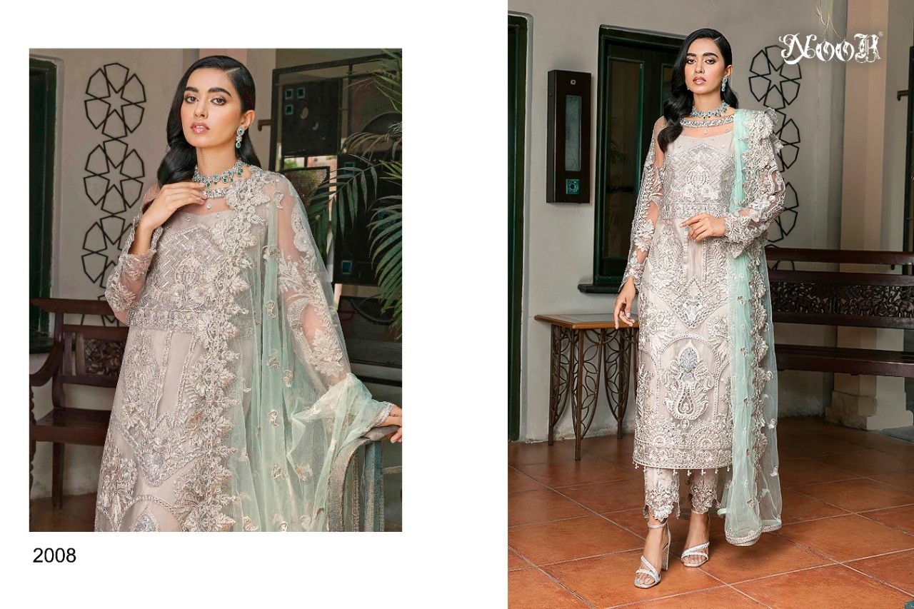 NOOR INLAYS VOL 2 2007 TO 2008 PAKISTANI SUITS WHOLESALER PRICE