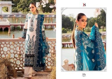 DEEPSY AFROZEH 21 LUXURY LAWN 1274 PAKISTANI SUITS WHOLESALE