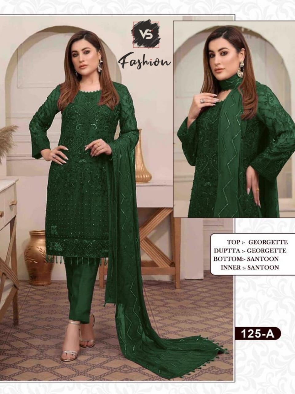VS FASHION 125 A SALWAR KAMEEZ MANUFACTURER IN SURAT