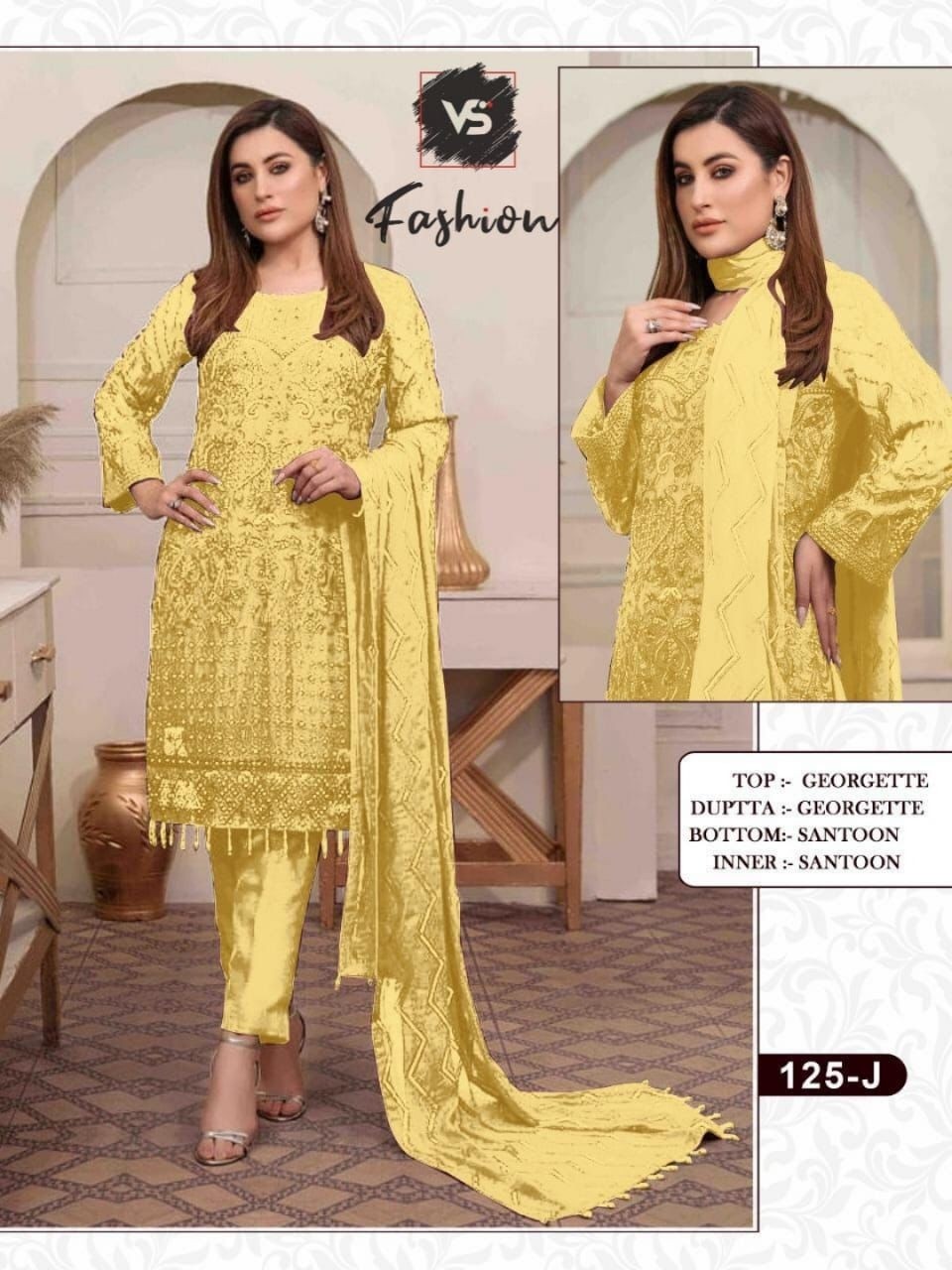 VS FASHION 125 J SALWAR KAMEEZ MANUFACTURER IN SURAT