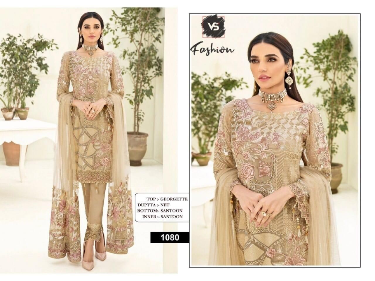 VS FASHION 1080 A PAKISTANI SUITS MANUFACTURER