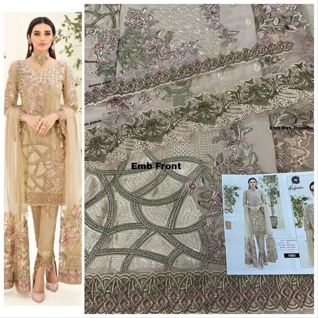 VS FASHION 1080 A PAKISTANI SUITS MANUFACTURER
