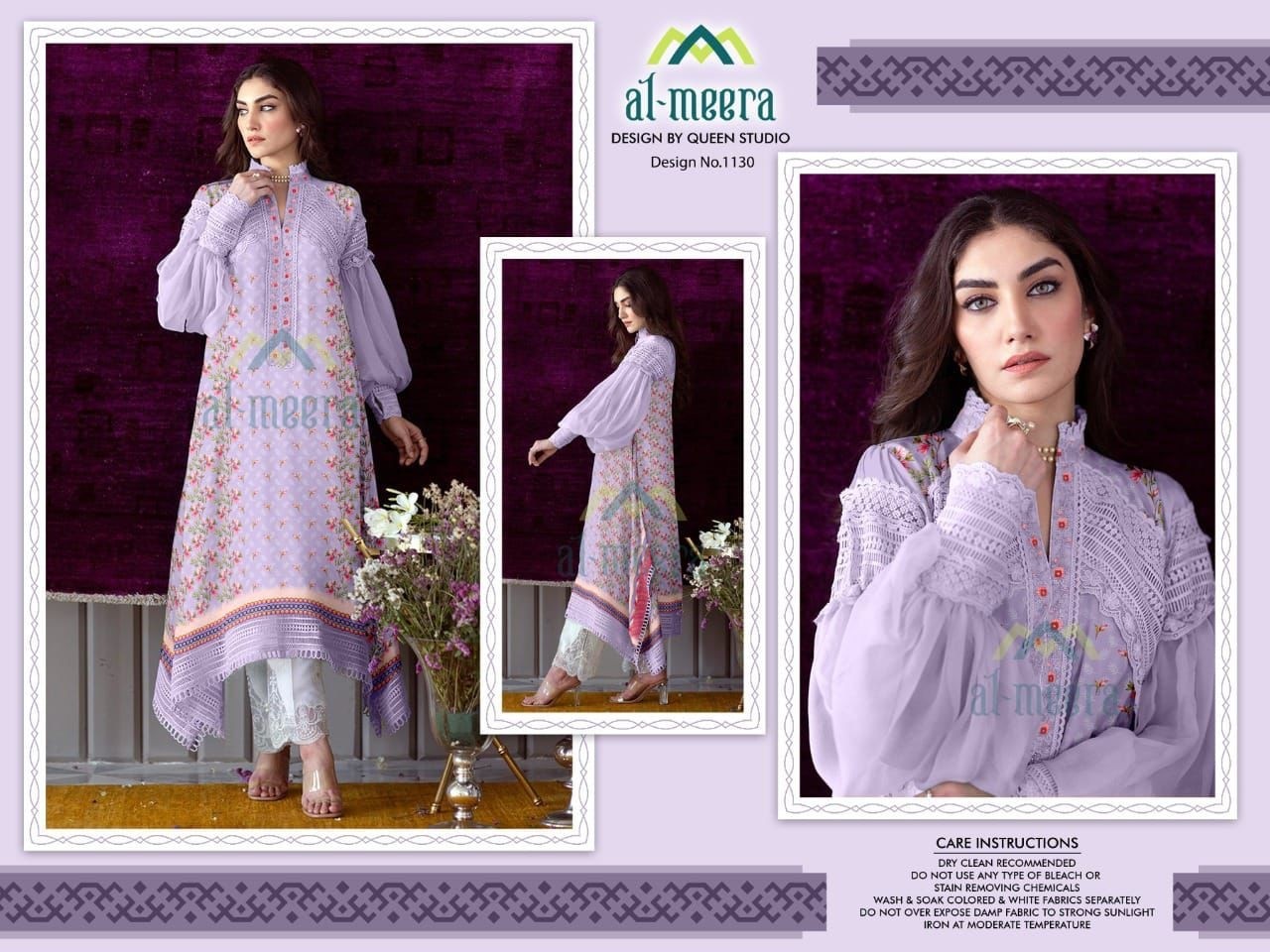 AL MEERA DESIGN QUEEN STUDIO DN 1130 KURTIS FULL CATALOGUE IN SURAT