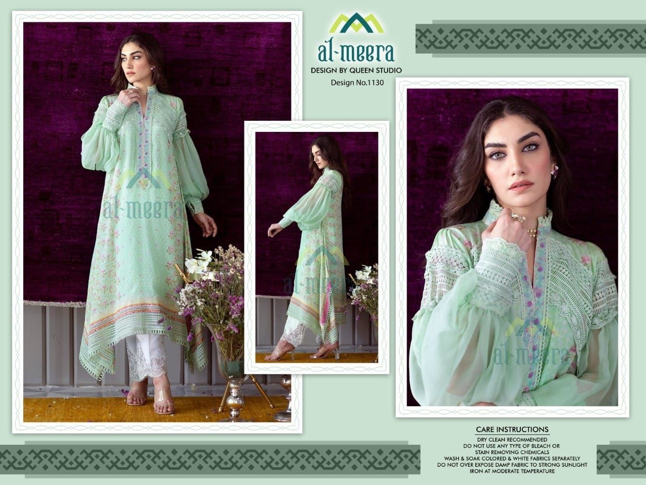AL MEERA DESIGN QUEEN STUDIO DN 1130 KURTIS FULL CATALOGUE IN SURAT