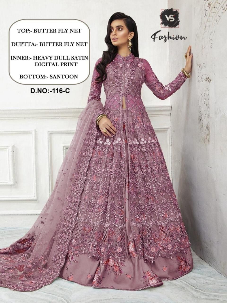 VS FASHION 116 DESIGN 11 AVAILABALE SALWAR KAMEEZ