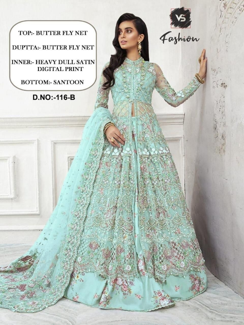 VS FASHION 116 DESIGN 11 AVAILABALE SALWAR KAMEEZ
