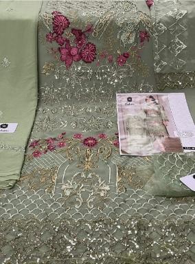 VS FASHION 151 B PAKISTANI SALWAR KAMEEZ NAZMEEN DUPATTA