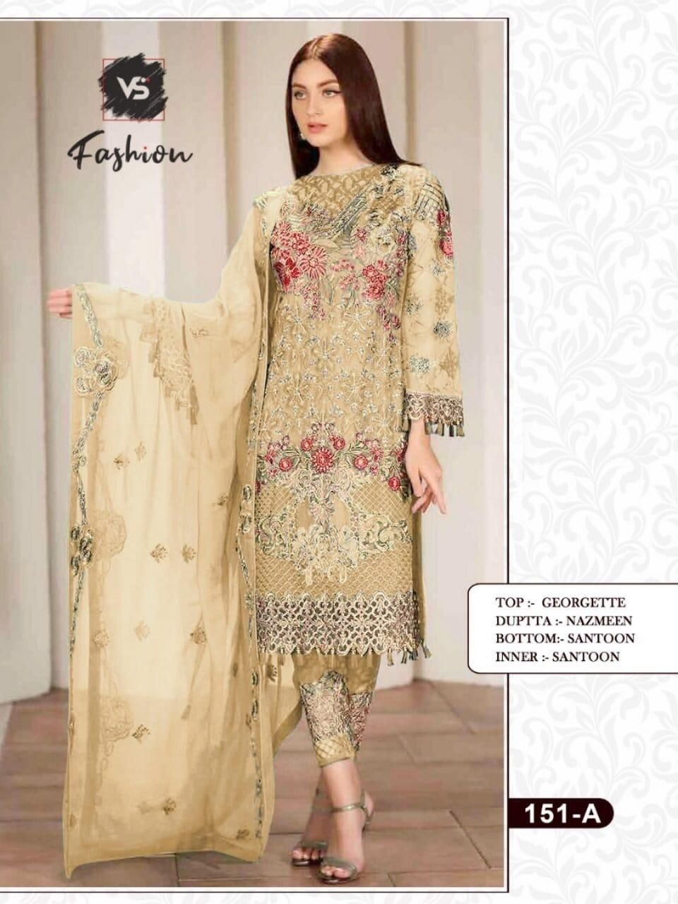 VS FASHION 151 A PAKISTANI CONCEPT SINGALE