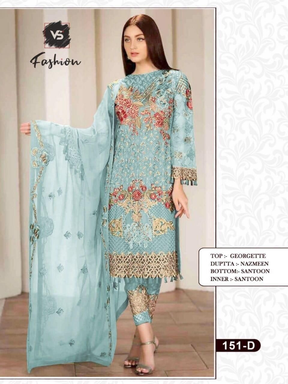 VS FASHION 151 D SINGLE SUPLIER PAKISTANI DRESS