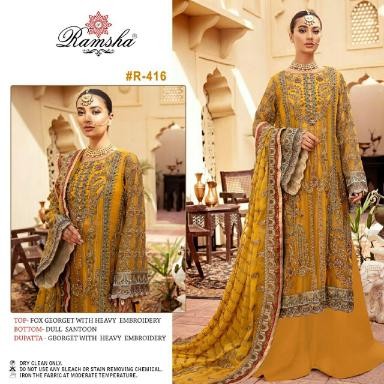 RAMSHA R 416 BEST SALWAR KAMEEZ 