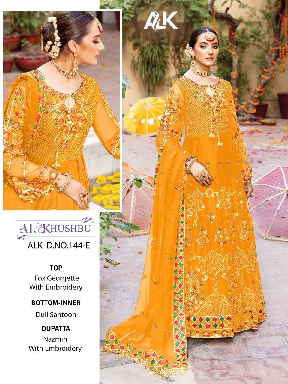AL KHUSHBU ALK 144 E SINGLE COLLECTION BRIDAL