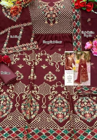 AL KHUSHBU ALK 144 B PAKISTANI SUITS BRIDAL