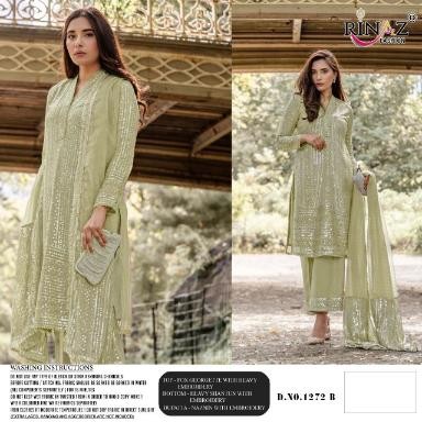 RINAZ FASHION 1272 B COLOUR SALWAR KAMEEZ NEW SUITS