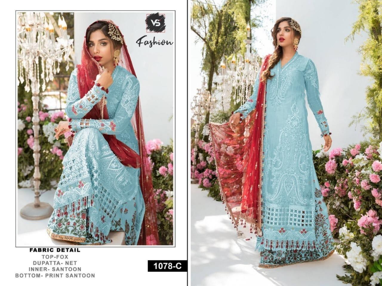 VS FASHION 1078 NEW LAUNCHING SALWAR KAMEEZ 
