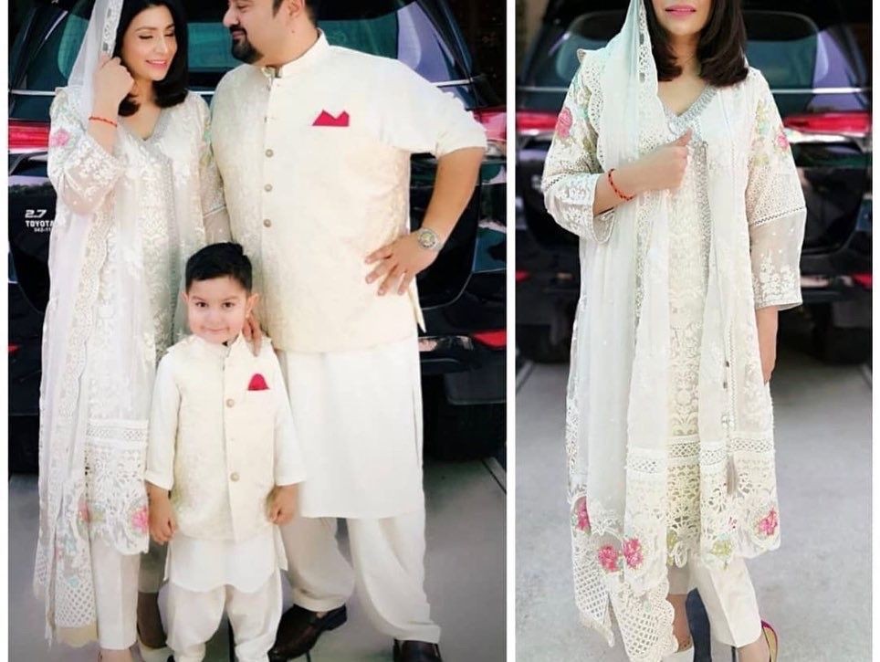 ZIAAZ DESIGNS DN 7777 A PAKISTANI SUITS SEMI STITCHED