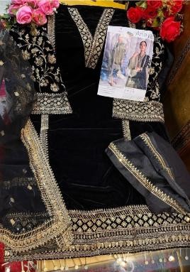 DEEPSY SUITS ANAYA VELVET COLLECTION 1171 ONLINE SHOPPING SALWAR KAMEEZ