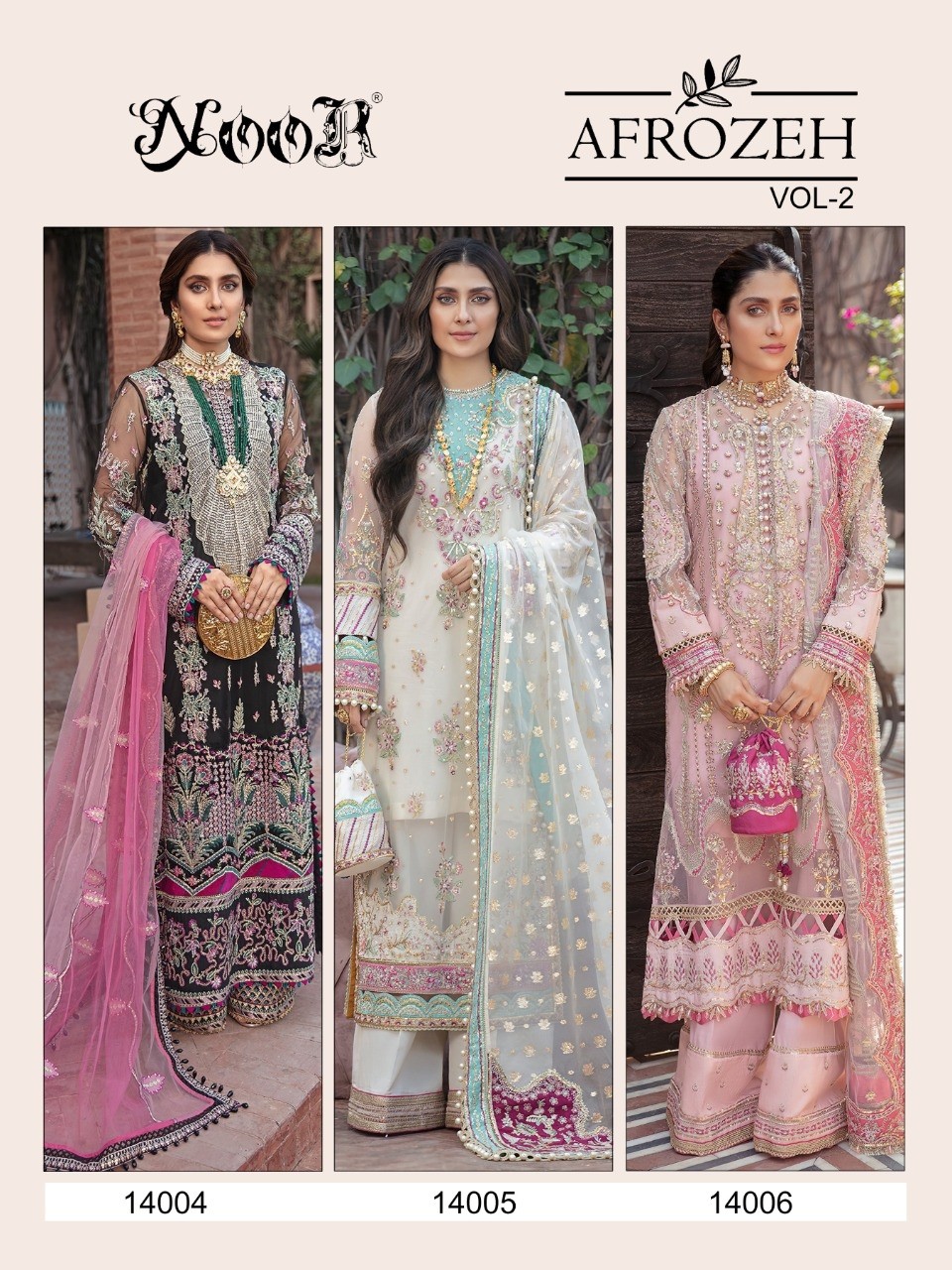 NOOR AFROZEH VOL 2 14005 PREMIUM COLLECTION SALWAR KAMEEZ
