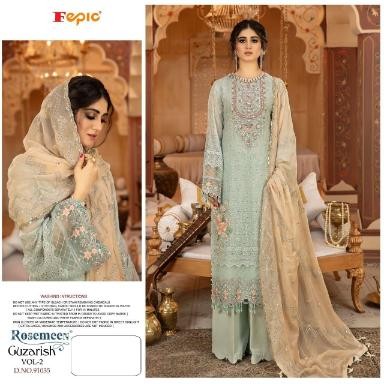 FEPIC ROSEMEEN GUZARISH VOL 2 91035 HEAVY EMBROIDERED