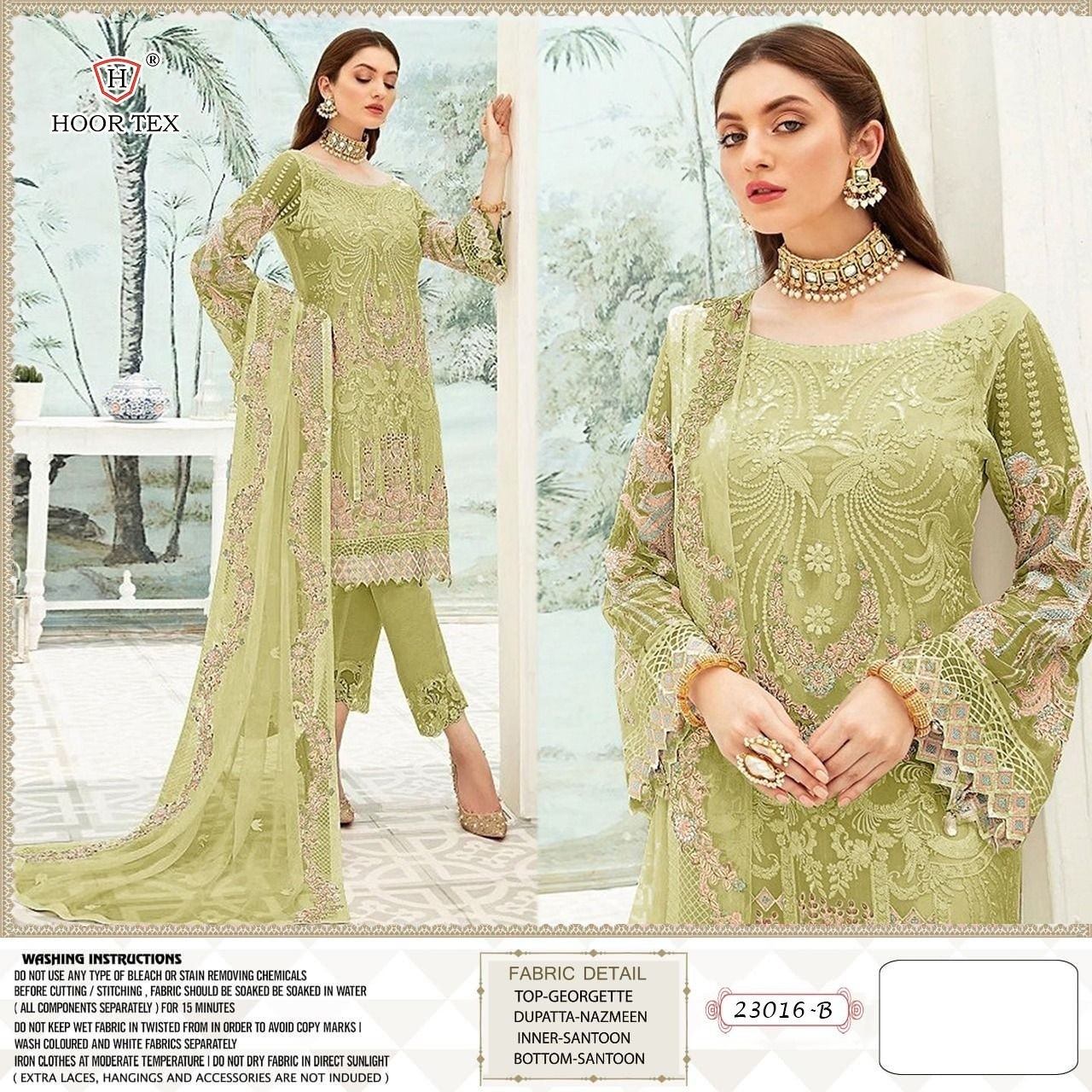 HOOR TEX 23016 B PAKISTANI SUITS NEW PRODUCT MANUFACTURER