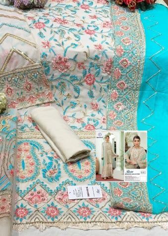 SHANAYA ROSE S 81 WEDDING COLLECTION PAKISTANI SUITS HEAVY NAZMEEN