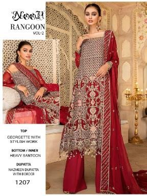 NOOR RANGOON VOL 2 1206 TO 1208 SALWAR KAMEEZ PREMIUM COLLECTION