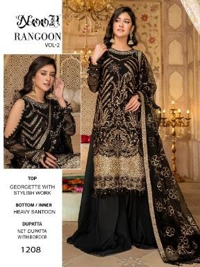 NOOR RANGOON VOL 2 1206 TO 1208 SALWAR KAMEEZ PREMIUM COLLECTION