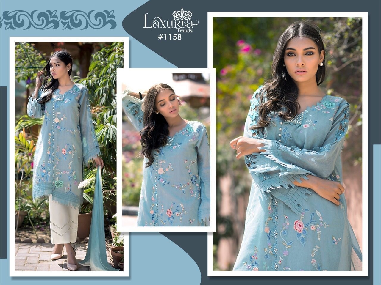 LAXURIA TRENDZ 1158 NEW LAUNCH KURTIS WHOLESALE BEST PRICE