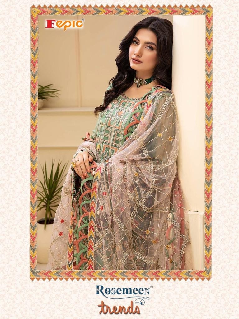 FEPIC ROSEMEEN TRENDS DN 91016 TO 91019 SALWAR KAMEEZ NEW CATALOGUE