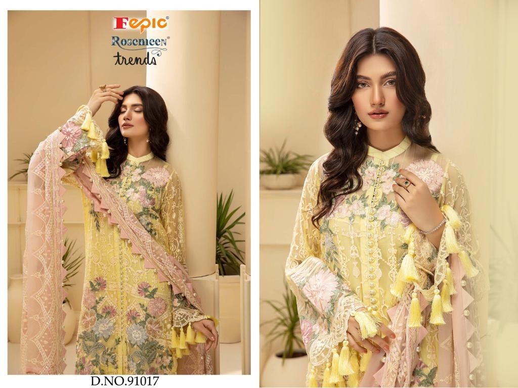 FEPIC ROSEMEEN TRENDS DN 91016 TO 91019 SALWAR KAMEEZ NEW CATALOGUE