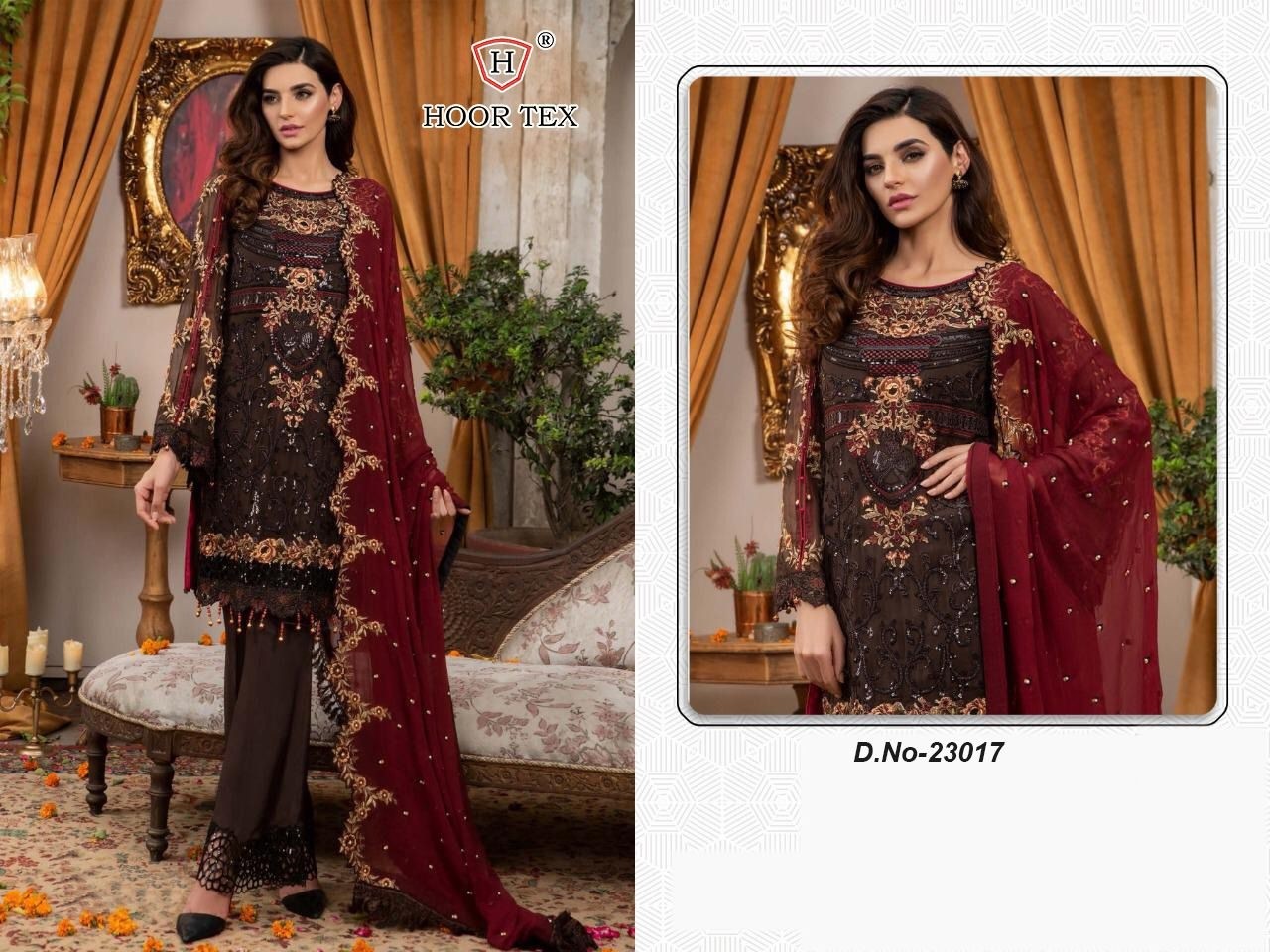 HOOR TEX DN 23017 NEW COLLECTION SALWAR KAMEEZ