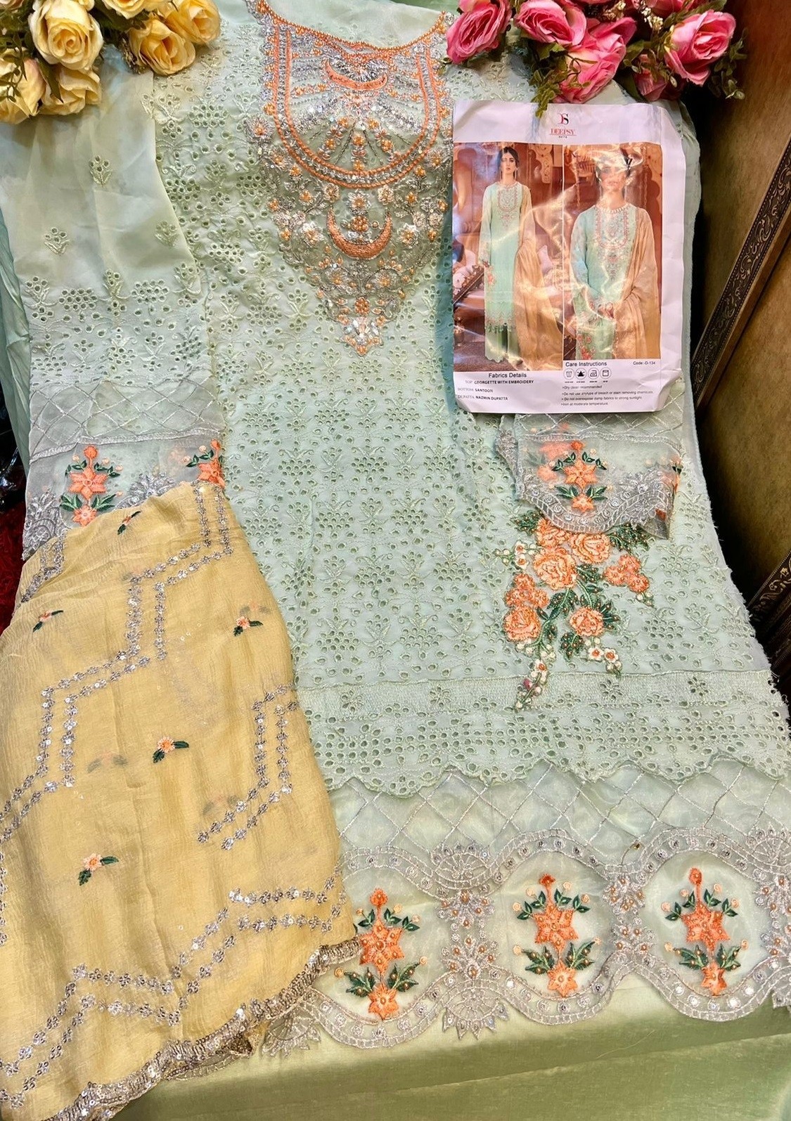 DEEPSY SUITS D 134 GEORGETTE 2022 NEW PAKISTANI PRODUCT