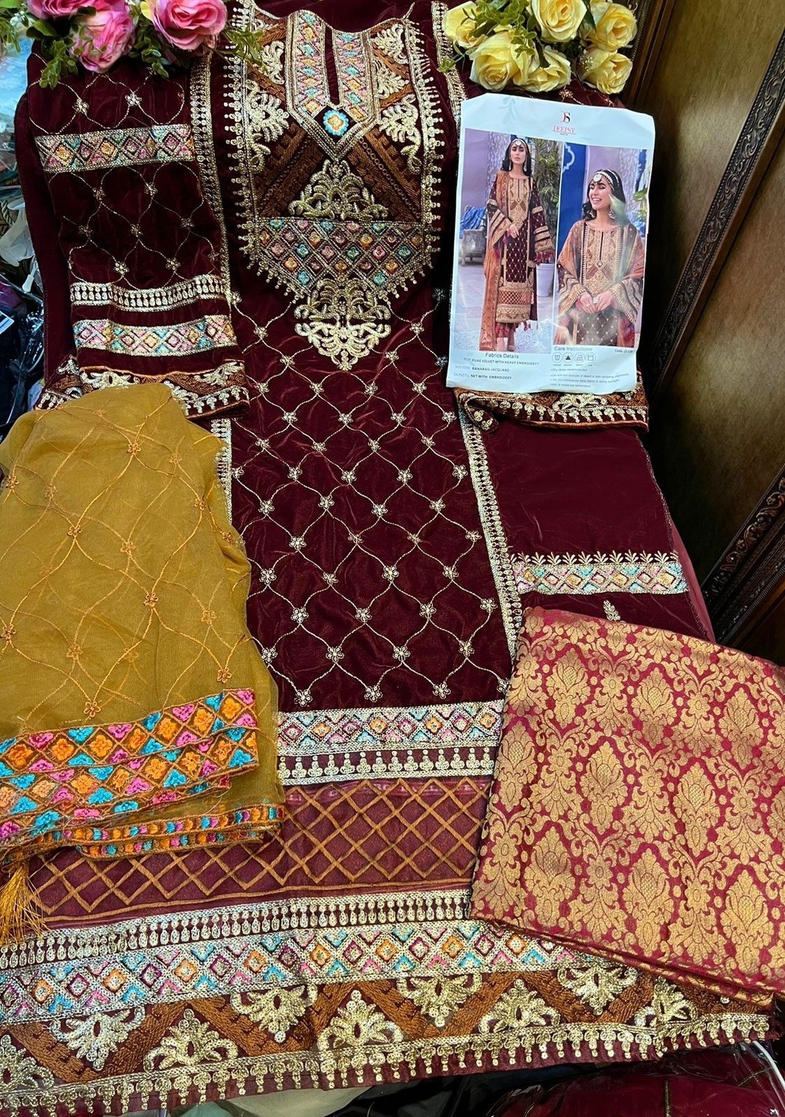 DEEPSY SUITS D 138 PURE VELVET 2022 NEW PAKISTANI PRODUCT