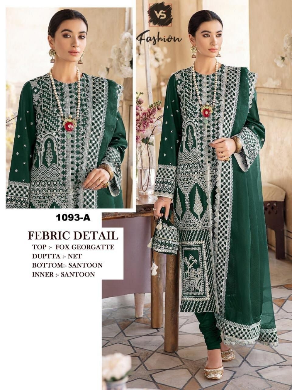 VS FASHION 1093 A SALWAR KAMEEZ WHOLESALE IN SURAT