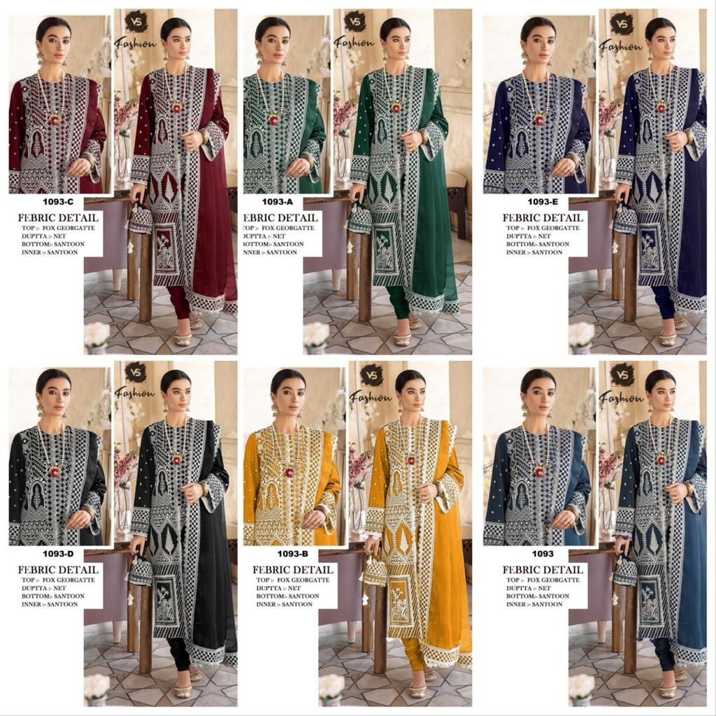 VS FASHION 1093 D PAKISTANI SALWAR KAMEEZ WHOLESALER IN INDIA