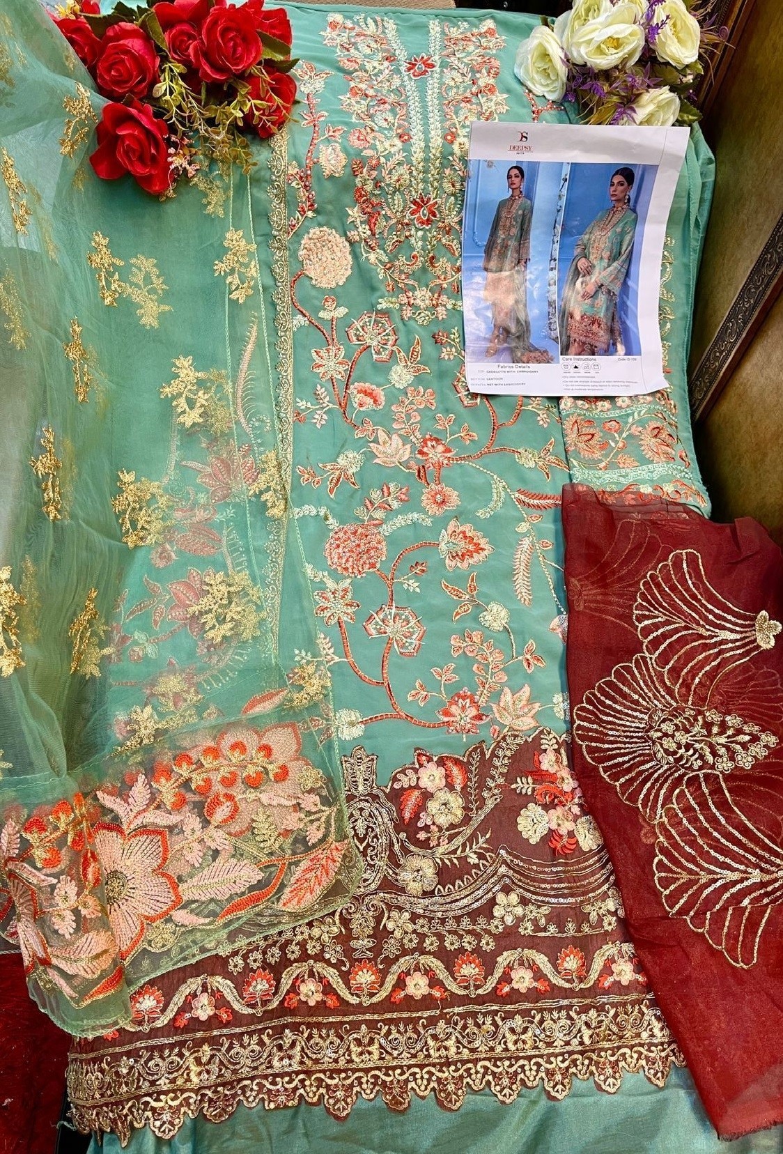 DEEPSY SUITS D 109 PAKISTANI SUITS WHOLESALE DEALER