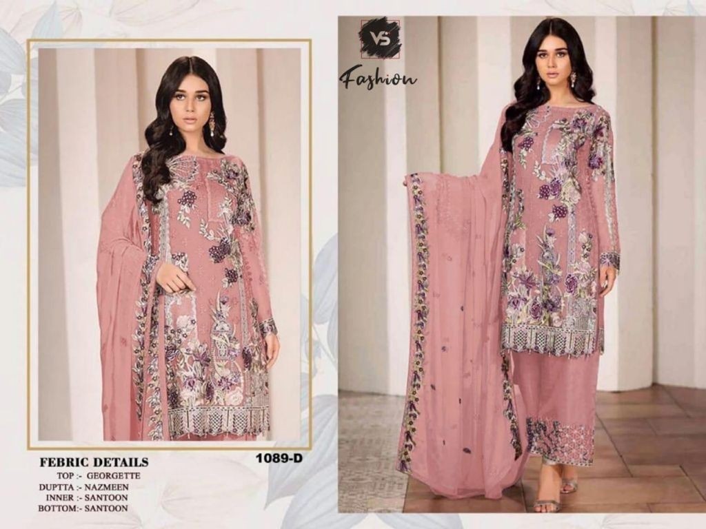 VS FASHION 1089 D NEW COLLECTION PAKISTANI DRESS SHOPPING BY SURAT