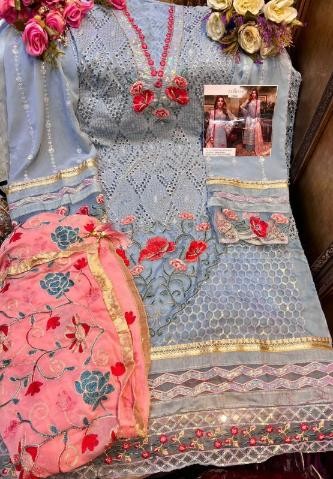 ZARQASH GUZARISH Z 2060 PAKISTANI SALWAR KAMEEZ MANUFACTRER
