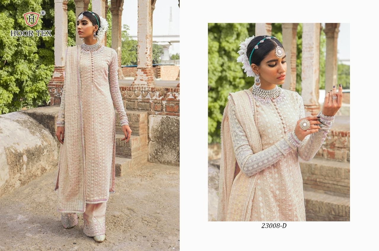 HOOR TEX 23008 D SALWAR KAMEEZ DEALER IN SURAT