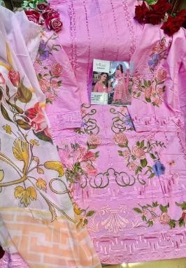 ZARQASH ROUCHE VOL 2 DN 2047 E SALWAR KAMEEZ LAWN COTTON