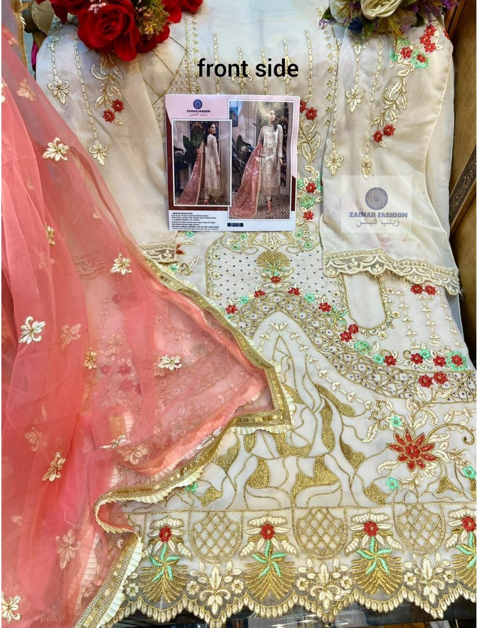 ZAINAB FASHION ZF 110 AYESHA IBRAHIM PAKISTANI SUITS AVAILABLE