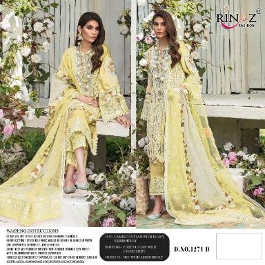 RINAZ FASHION 1271 D PAKISTANI SUITS BEST SELLER
