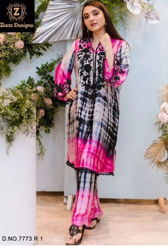 ZIAAZ DESIGNS READYMADE COLLECTION 7773 SALWAR KAMEEZ WHOLESALE SUPPLIER