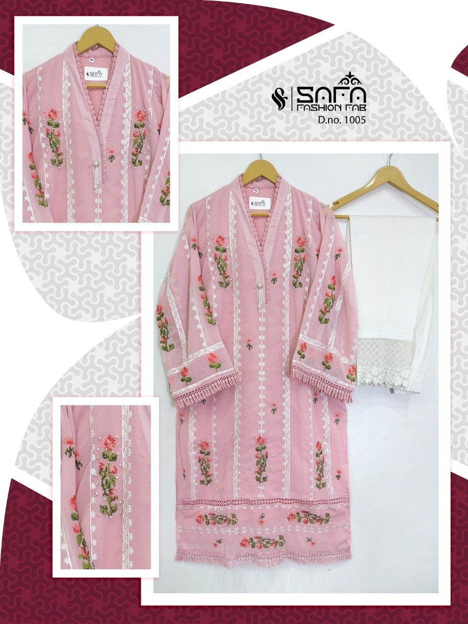 SAFA FASHION FAB 1005 TUNIC 100% COTTON KURTIS