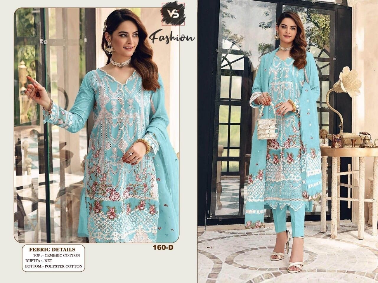 VS FASHION 160 D PAKISTANI SALWAR KAMEEZ SELLER BUY ONLINE