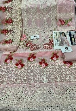 VS FASHION 160 PAKISTANI SALWAR KAMEEZ CAMBRIC COTTON