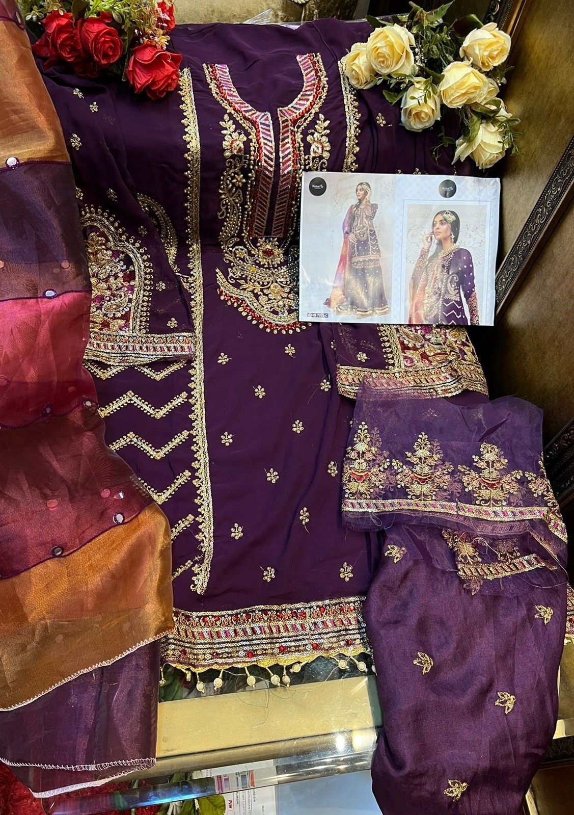 MEHBOOB TEX 7773 C SALWAR KAMEEZ BEST PRICE WHOLESALE