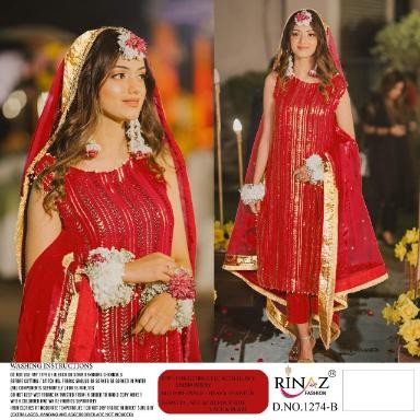RINAZ FASHION 1274 B SALWAR KAMEEZ WHOLESALER